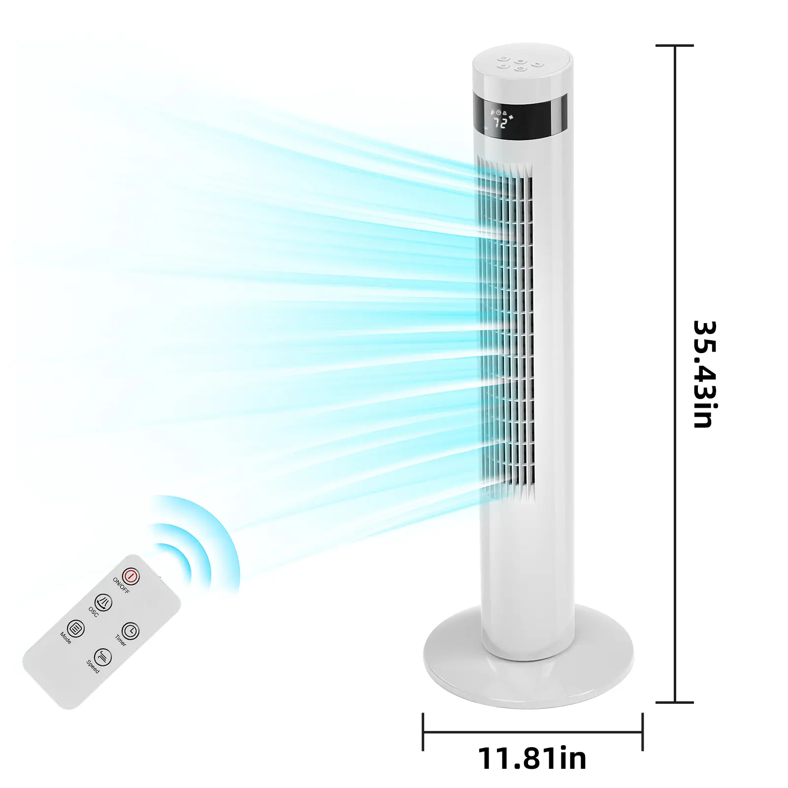 White - 36inch (New)
