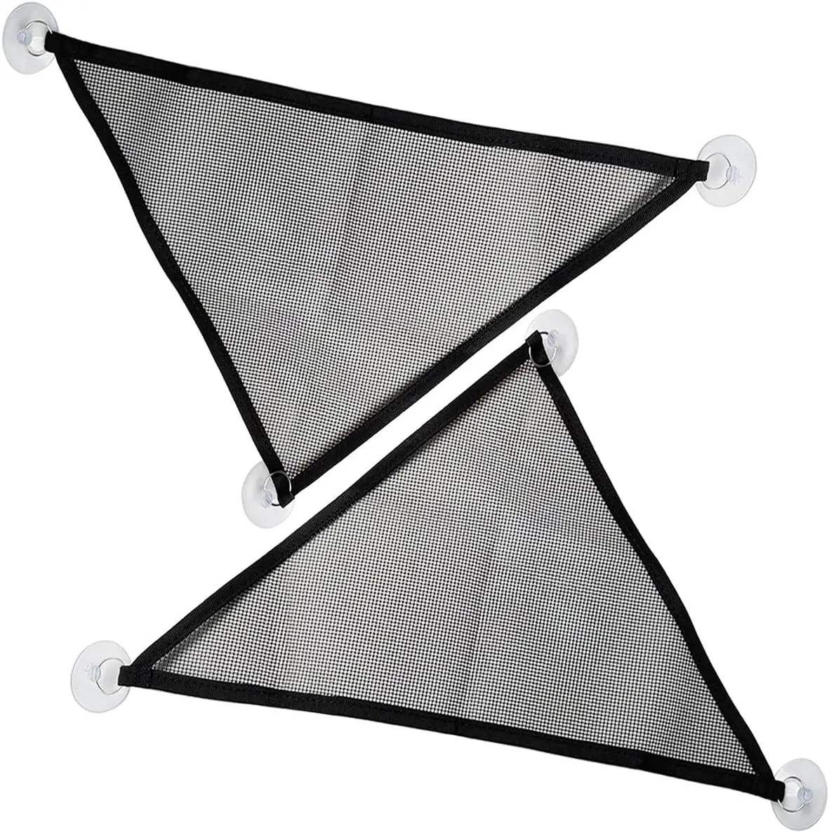 2 Pcs Bearded Dragon Lizard Hammock, Geckos Hammock, Breathable Mesh Reptile Hammock, Suitable for Iguanas, Anoles, Geckos, Snakes, ChameleonBlack