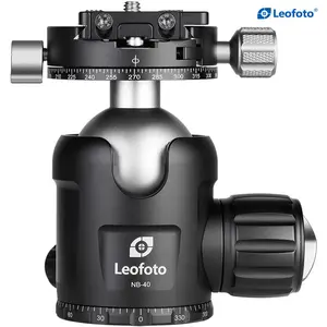 Leofoto NB-40 Pro Panning Ball Head with 360° Panning Clamp | Arca Compatible