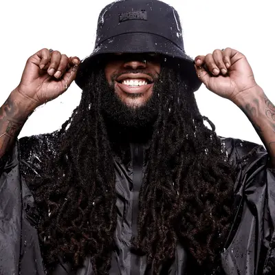 Natural Hair Bucket Hat Curly Hair Short Black Curly Hair In