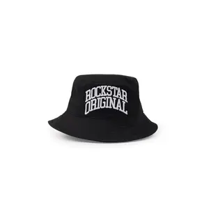 Flux Black Graphic Bucket Hat