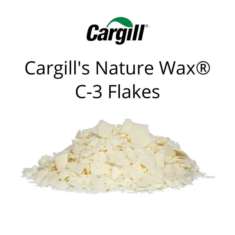 Cargill NatureWax C-3 Soy Wax for Container Candles 100% Natural Premium Quality Holds More Fragrance
