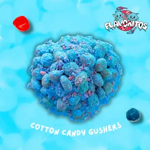 Flavoritos, Cotton Candy Gushers - Sweet Candy Snack