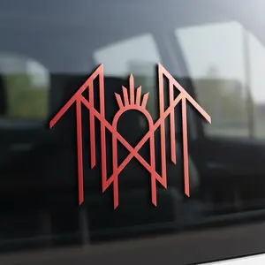 Sleep Token Holographic Vinyl for Laptops Water Bottles Cars Notebooks Stickers