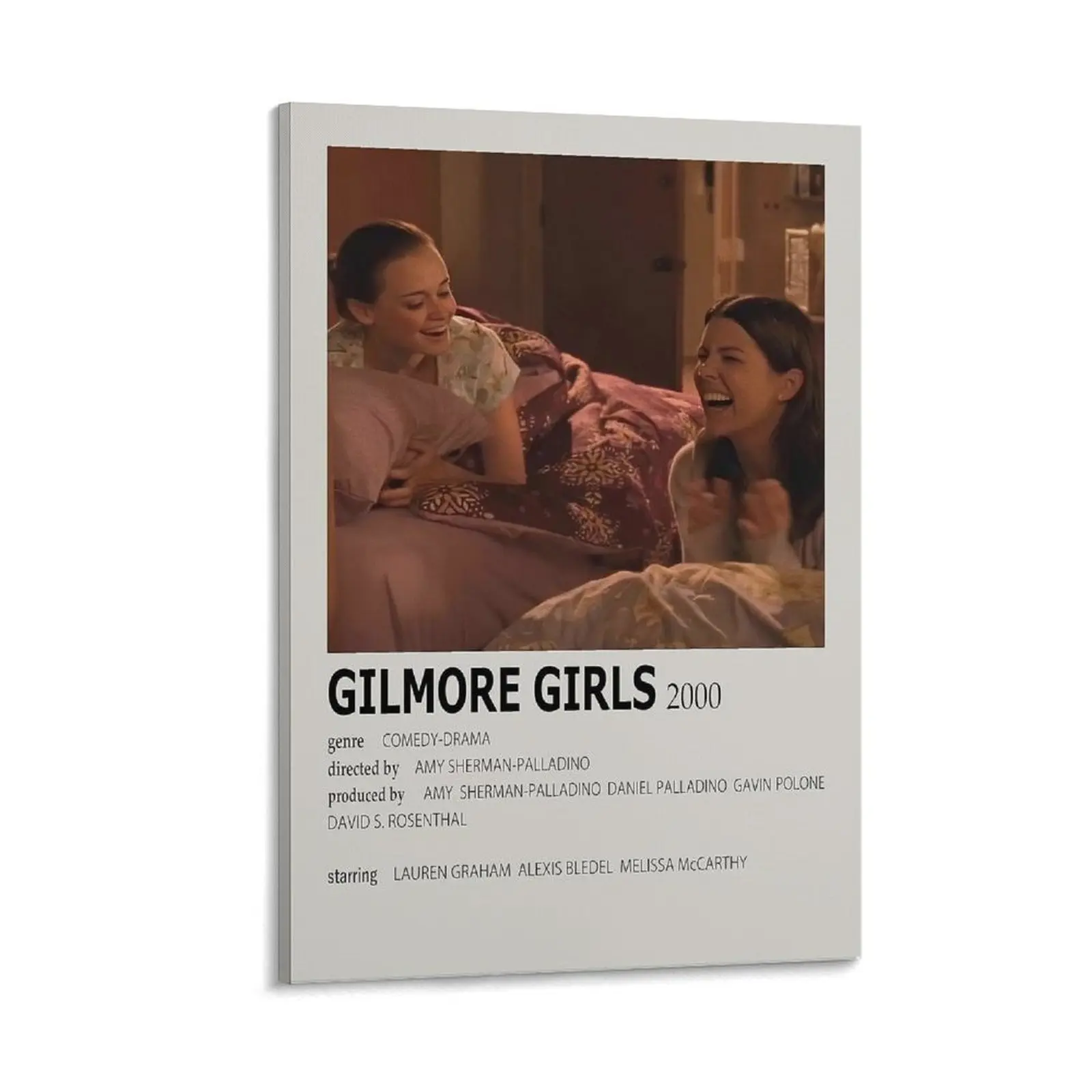 Gilmore Girls Poster Movie Posters Poster Canvas Wall Art For Bedroom Decor Bar Office Room Decor Gift