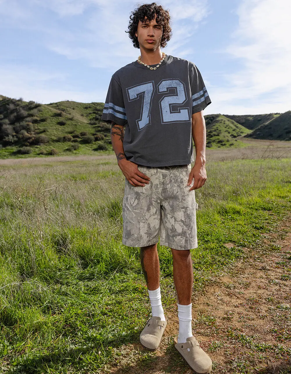 RSQ Mens Loose Twill Carpenter Shorts