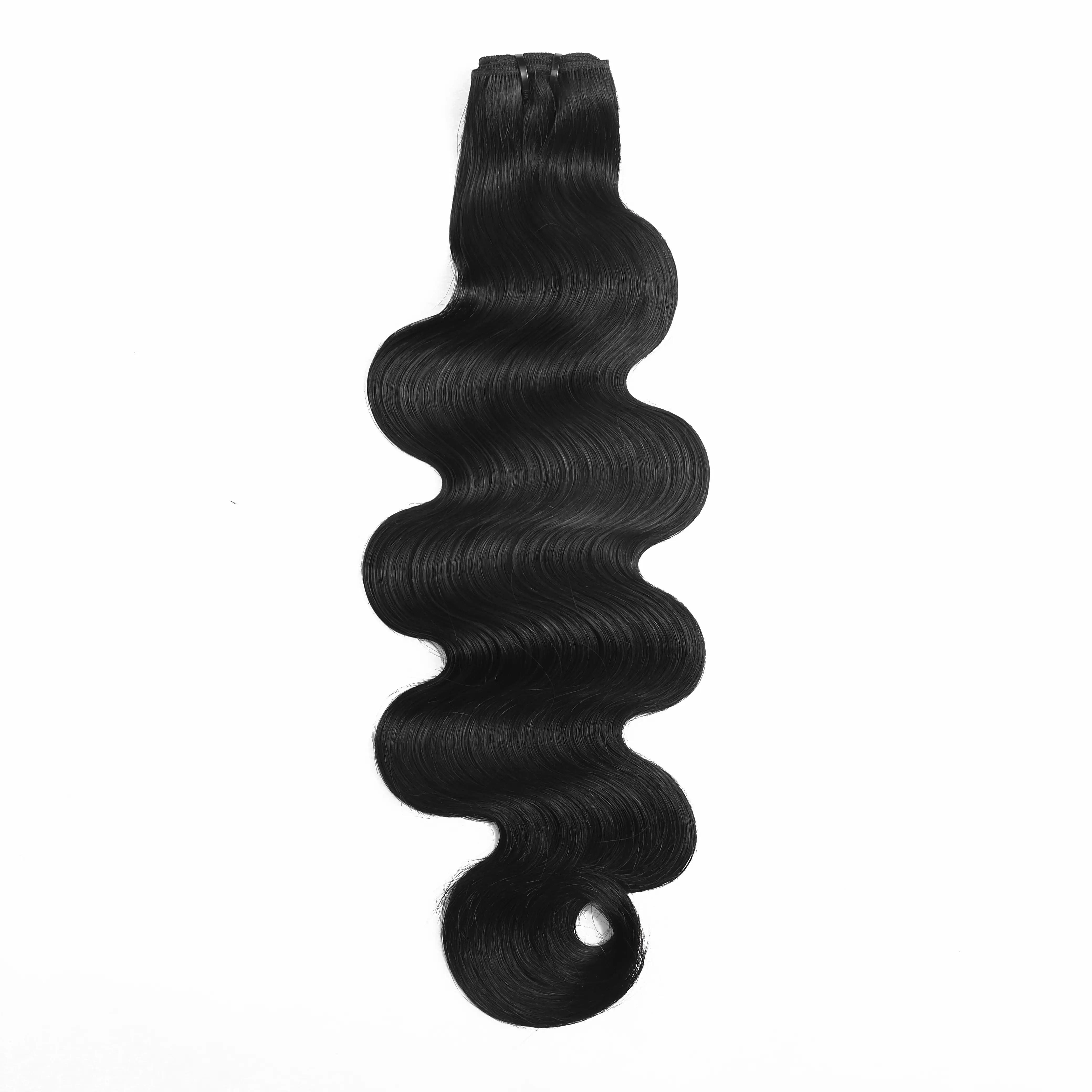 CHICHIFLOW 3 Body Wave Hair Bundles, 12A Grade Unprocessed Brazilian Remy Virgin Hair Extensions, 16-26 Inch for Quick Weave Styles, Hair Extension