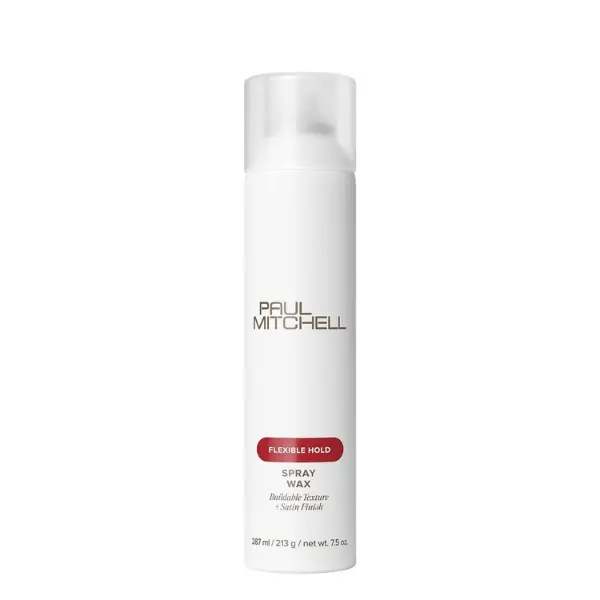 Paul Mitchell Spray Wax, Lightweight Frizz Control for Textured and Wavy Hair, with Sunflower Seed Oil, Satin Finish, Pear Fragrance, 7.5 oz Bottle, Vegan, Haircare, Scent