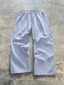 Unisex Striped Wide Leg Pants, Casual Trousers, Casual Loose Fit, Casual Style, Breathable Comfort Design, Suitable for Daily Wear, Leisure, and Home Use