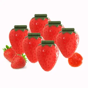 6 Pack Strawberry Bálsamo Lip Balm – Ultra-Moisturizing Lip Care Set, Hydrating Gloss with Sweet Strawberry Aroma, 0.35 oz Each