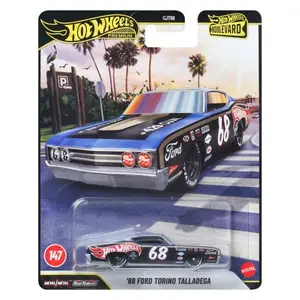 Hot Wheels '89 Ford Torino Talladega GJ768 Metal Diecast Car 147 Series Boulevard Edition