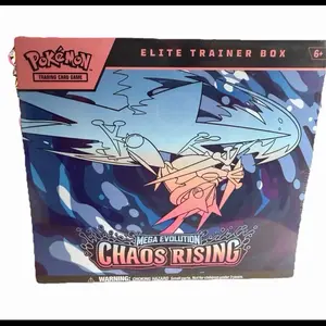 Chaos Rising English Trading Cards ETB - Official TCG Sealed Trading Card Box, Collectible Set