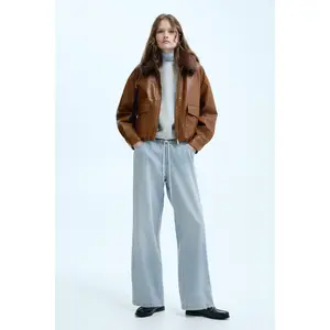 H&M Denim drawstring trousers