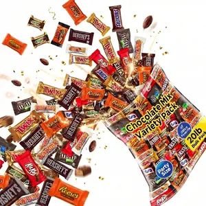 20LB Chocolate Variety Pack Bulk Candy Mix | Assorted Individually Wrapped Chocolate Candy for Parties, Events & Offices