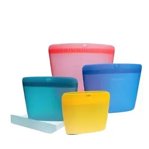 Tupperware Ultimate Silicone Bags - 4 Sizes - Dishwasher, Microwave, Oven, Freezer Safe
