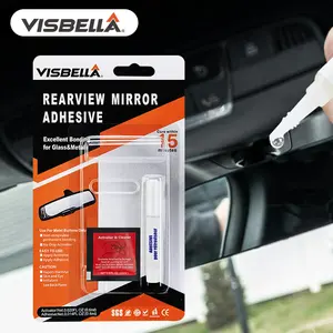 Rearview Mirror Adhesive Repair Kit Rear View Mirror Glue for Windshield Excellent Bonding for Glass & Metal
