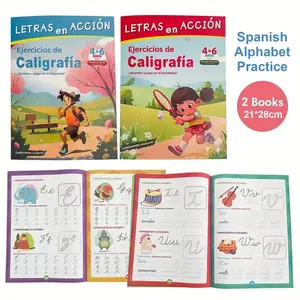 A4 Western Language Letter Tracing Book for Kids, Early Education Learning Pad, Preschool Alphabet Practice Workbook, Educational Toy
