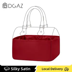 DGAZ Silk Pocket Organizer Insert, Silky Smooth Bag Shaper for LV Speedy 16/20/25/30/35/45 Luxury Handbags & Totes,summervibes