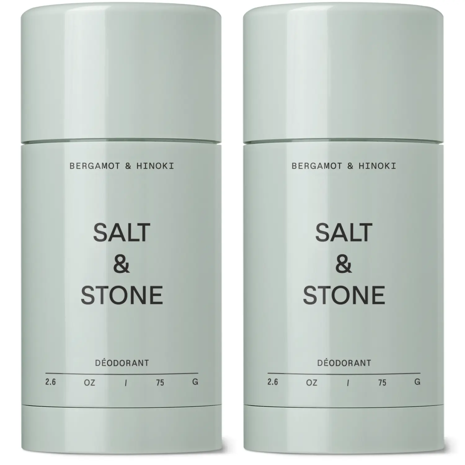 Salt & Stone 2-Piece Deodorant Duo Set - Aluminum-Free Extra Strengh 48 Hours Beauty & Personal Care Bath & Body Care Product, Unisex Deodorant