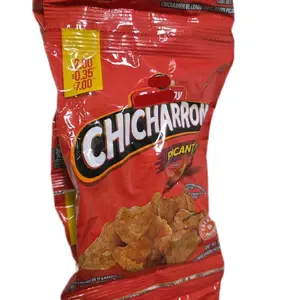 Chicharrones Spicy picante Flavored Fried 12g Pack of 12 From Guatemala