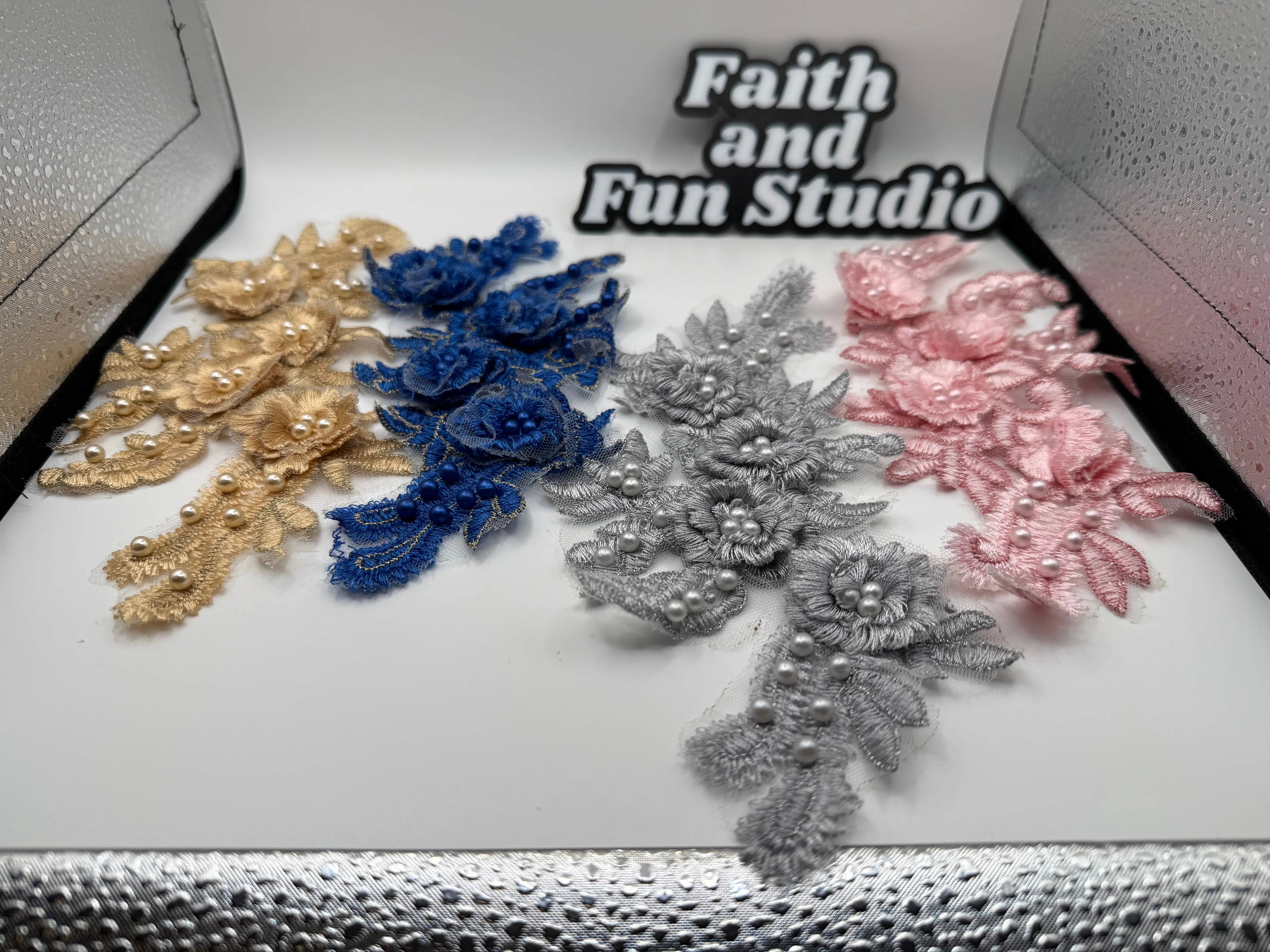 PEARL and LACE Applique