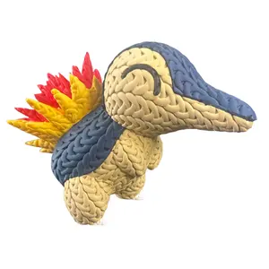Cyndaquil Knitted - Inspired 3D Printed Collectible