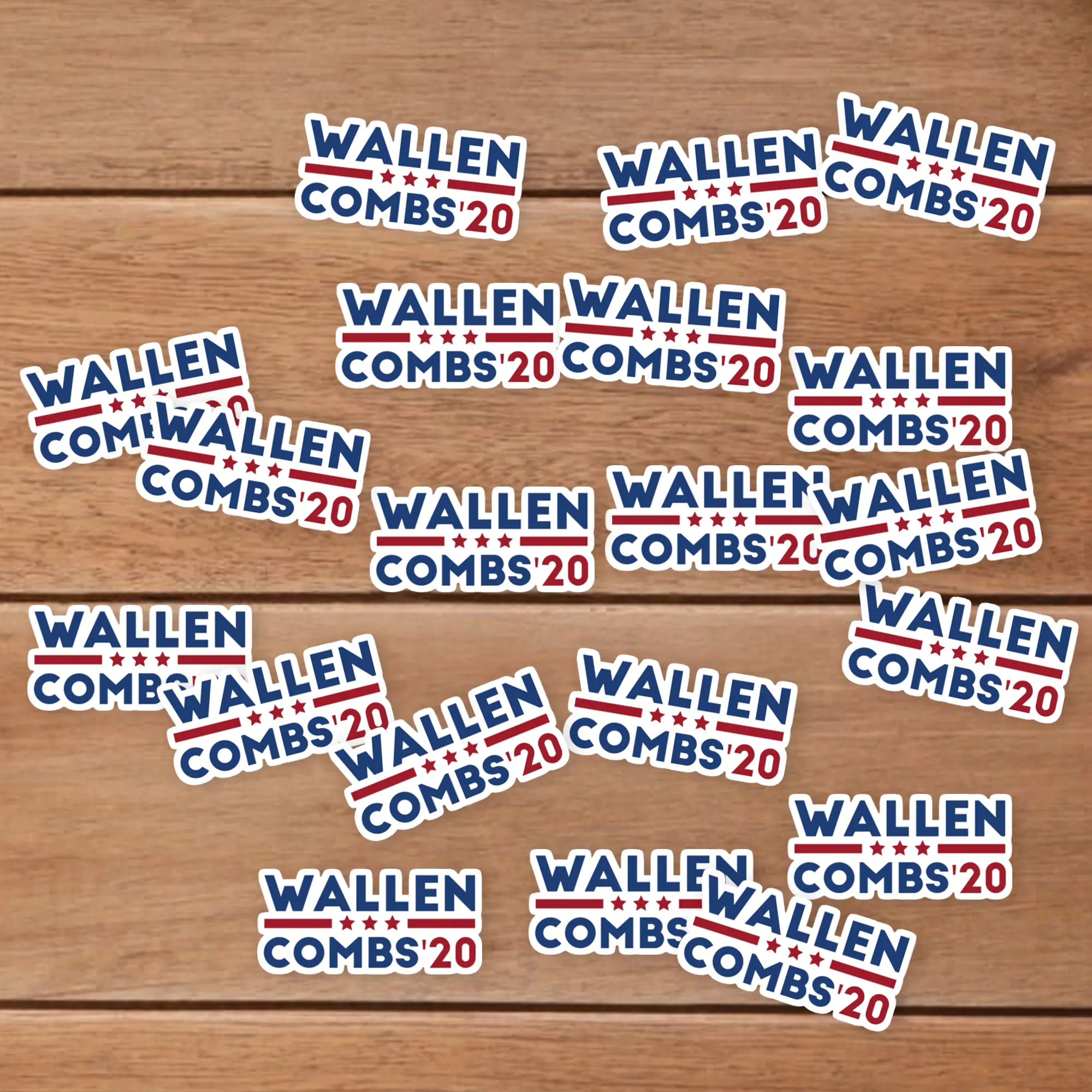 Stickers Pack 20 Pcs Wallen Skateboard Bumper Laptop Combs Waterproof Colorful Aesthetic Bottle Luggage Guitar Car Vinyl Water Bike