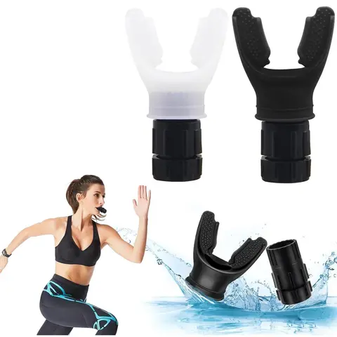 Running Breathing Trainer Device, Lung Breathing Trainer, Breathing Exercise Device, Running Supplies, Mini Breathing Training Equipment, Breathing Trainer for Working Out, Running Trainer for Fitness Training Adjustable Resistance`