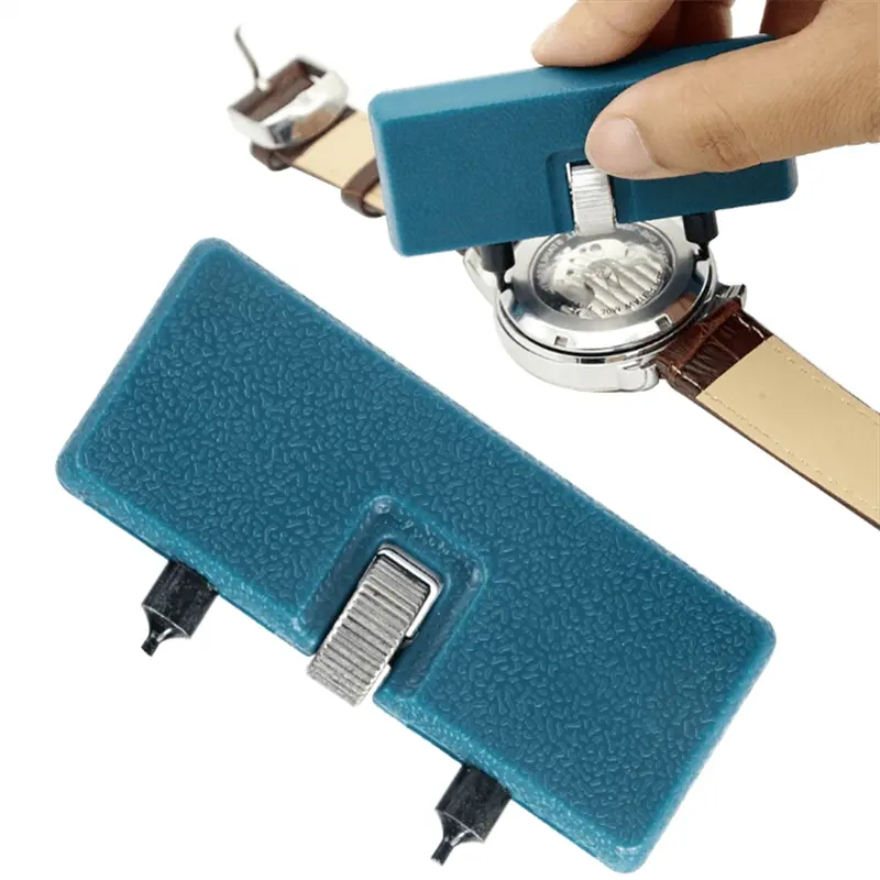 Adjustable Watch Opener Tool Kit - Easily Remove & Replace Watch Batteries With A Wrench & Screw!