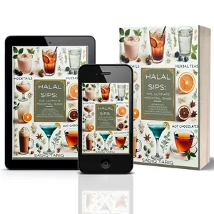 Sadiq Tariq Halal Sips The Ultimate Mocktail Guide 2025 Edition Mocktails & Herbal Teas Guidebook for Halal Cocktails