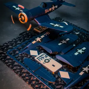 F4U Corsair Airplane Kit Card-3D Puzzle Model