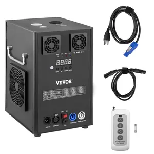 【Father's Day gift】VEVOR Large Stage Equipment Special Effect Machine, 700W Stage Lighting Effect Machine with Wireless Remote Control, Smart DMX Control Stage Equipment Showing Machine for Wedding, Musical Show, DJ