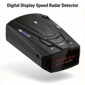 Car Digital Speed & Odometer Gauge Universal Vehicle Dashboard Meter MPH KMH Dual Display Easy Setup Shock Resistant Stable Performance Long Service Life Auto Replacement Accessory Fit Most Car Pickup Van