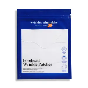 Forehead Wrinkle Patches - 100% Medical Grade Silicone Non-Invasive Treatment for Glabellar Lines, Furrow Lines & Frown Lines - Made in USA