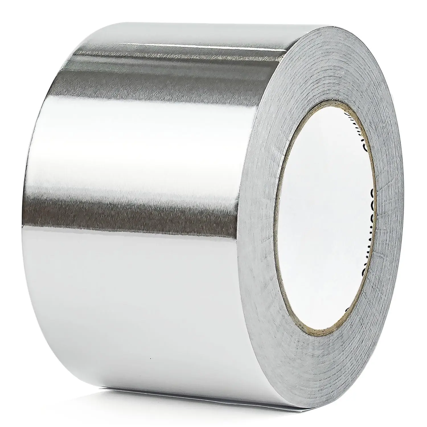 High Temperature Resistant Adhesive Foil Duct Tape, 3 in x 55 yd Heavy Duty Tape for HVAC Air Ducts, Foamboard, Metal Repair and Insulation, Adhesive Tape