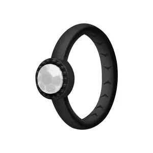 Silicone Rings for Women Diamond Shaped Engagement Silicone Ring - Womens Rubber Wedding Bands