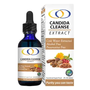 Candida Cleanse Extract 2oz Healthcare Natural Organic Fitness