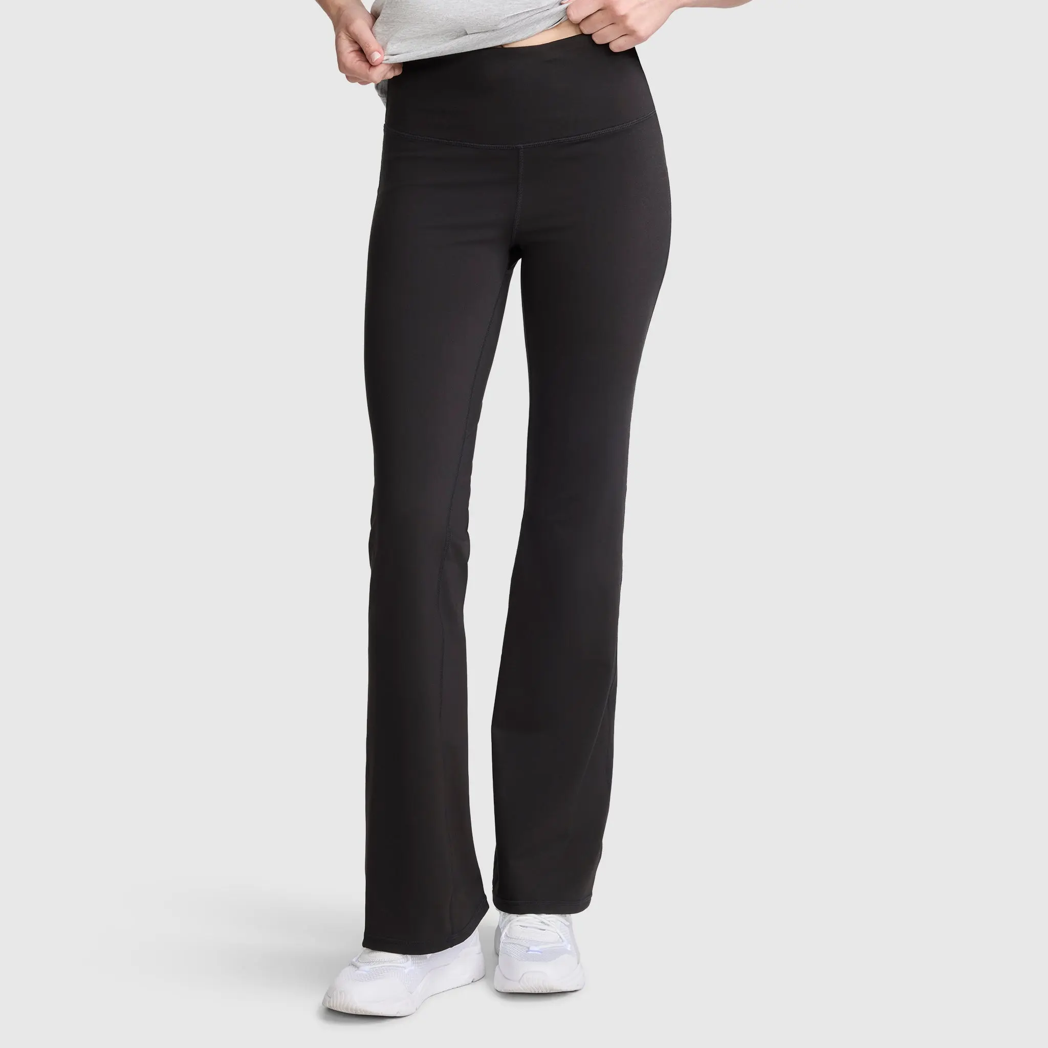 Champion Soft Touch Flare Leggings, Anti Odor, C Logo