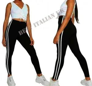 Women High Waist Gym Leggings Fitness Sports Running Ladies Yoga Pants UK