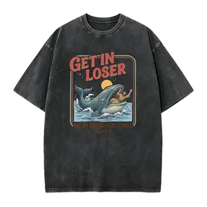 Get In Loser We Doing God's Will T-Shirt,Christian Design, Bible Verse Tee, Jonah and the Whale
