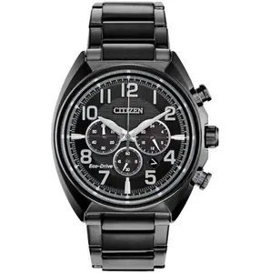 Citizen Men's Classic 43mm Solar Powered Quartz Eco-Drive Watch CA4285-68E