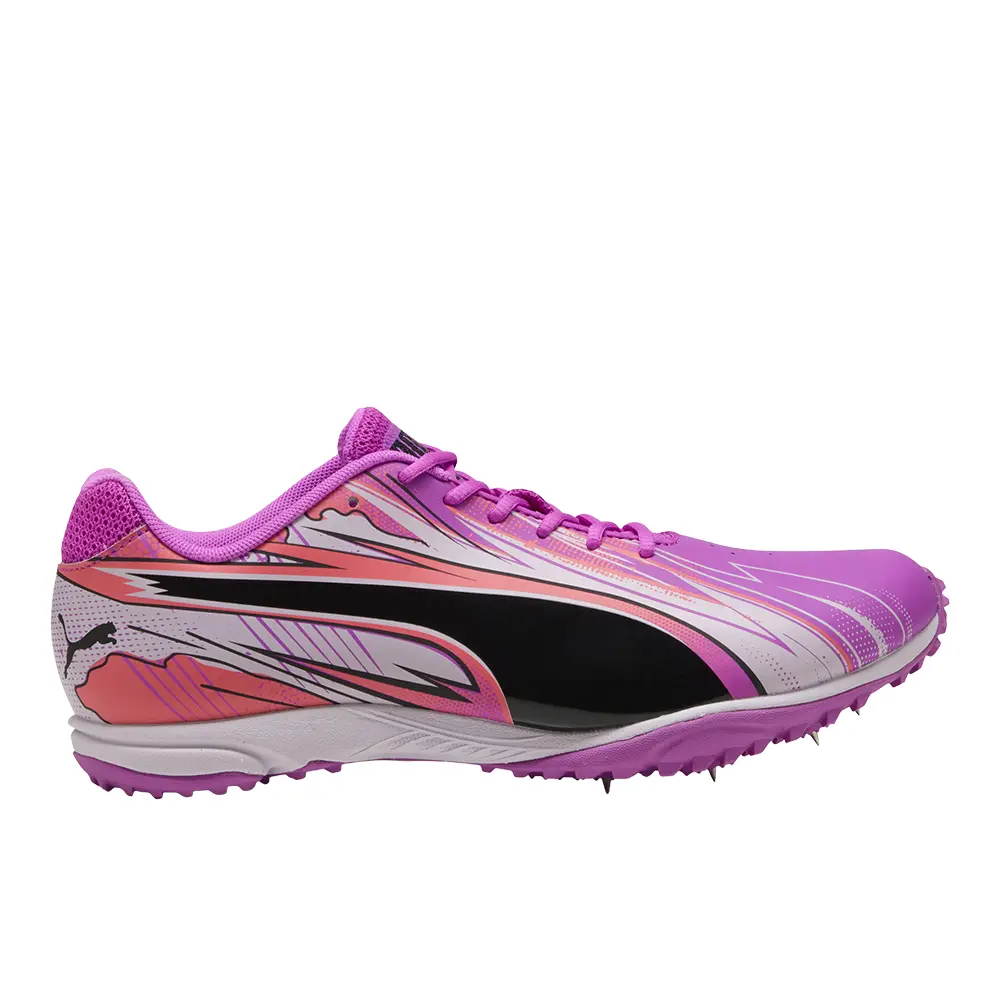 PUMA Womens Evospeed Haraka Sparked Spikes Track/Field Sneakers Shoes - Purple