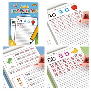 English Alphabet Tracing Workbook, Abc Letter Writing Enlightenment, Toddler English Practice Book, Early Learning Tool, Paper Book, Tracing Preschool Books