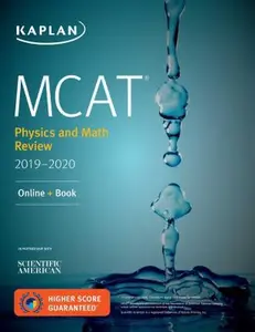 USED-MCAT Physics and Math Review 2019-2020: Online + Book by Kaplan Test Prep (Paperback)