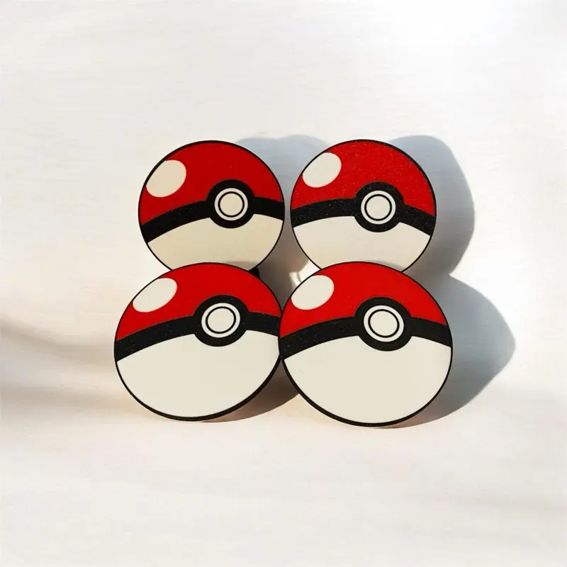 Pokeball Coaster Setl