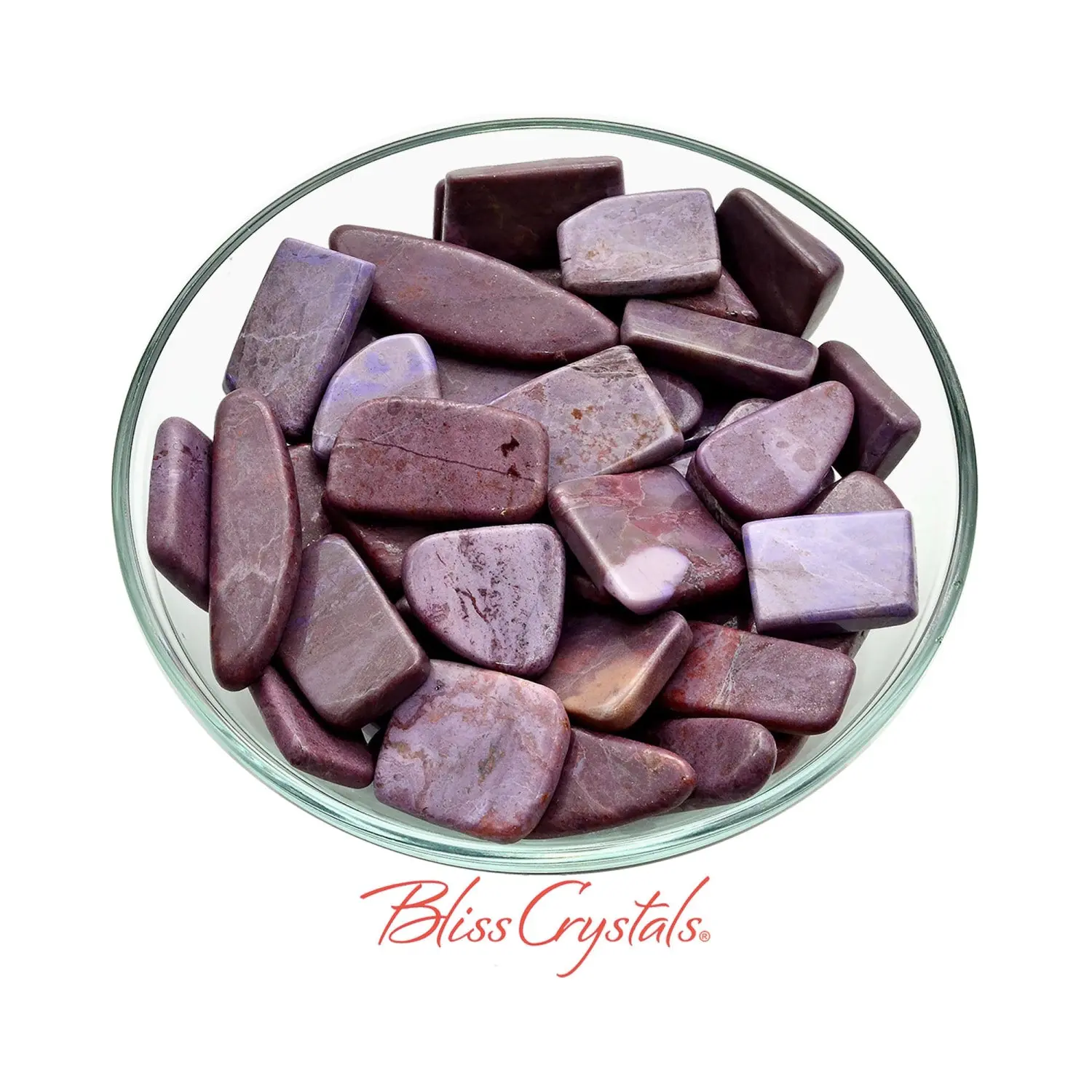 1 PURPLE JADE or Lavender Jade Slice Stone aka Dream Stone Grade AA #PJ25