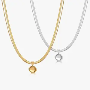 Maren Molten Drop Necklace