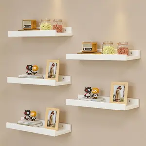 L-Shaped Wall Shelf Set, Durable Floating Storage Rack for Kids Room, Safe Non-Toxic Decorative Display, Easy Installation, Customizable Layout