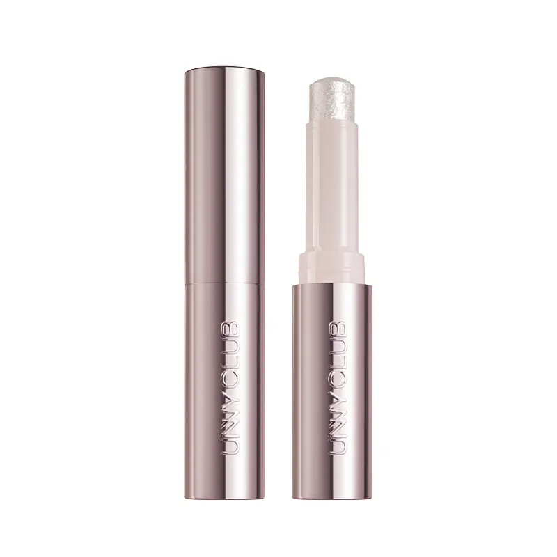 unny club Crystal Glow Cream Highlighter Stick - Face Luminizer for a Dewy, Glossy Finish and Youthful Everyday Look, For Face, Cheeks, Nose Bridge, Contains Neither, Regular Edition