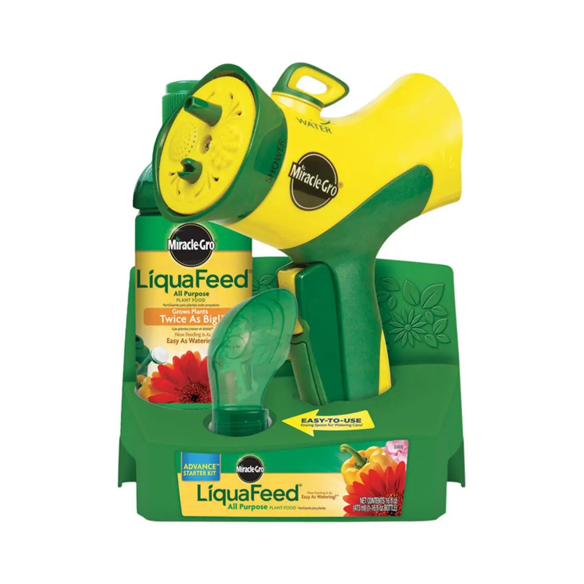212 MAIN Liquafeed Advance Garden Watering System - All Purpose Sprayer Kit with Easy Dosage, Houseplant Fertilizer That Fertilizes Plants